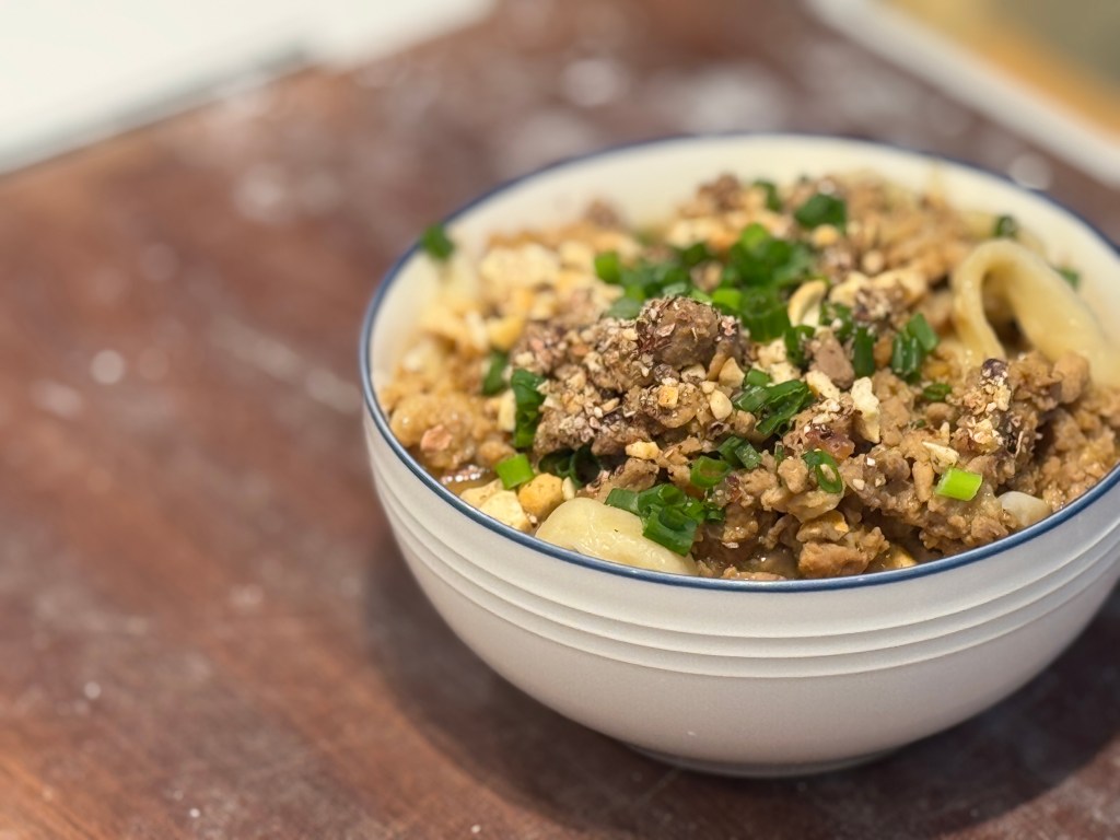 Handmade Dan Dan Noodles